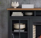 Essex 74in Fireplace TV Stand ES5110.SWK
