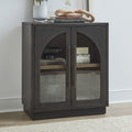 Archway 2 Door Accent Cabinet 2254-AC2000 in Black