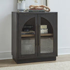 Archway 2 Door Accent Cabinet 2254-AC2000 in Black