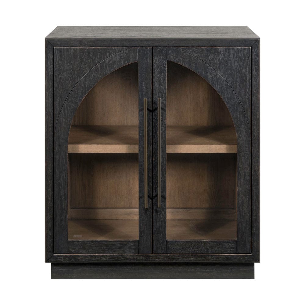 Archway 2 Door Accent Cabinet 2254-AC2000 in Black