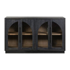 Archway 4 Door Accent Cabinet 2254-AC1000 in Black