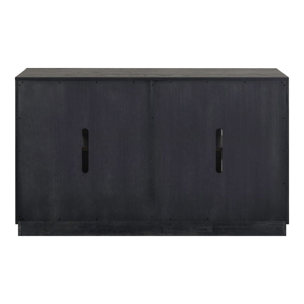 Archway 4 Door Accent Cabinet 2254-AC1000 in Black