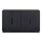 Archway 4 Door Accent Cabinet 2254-AC1000 in Black