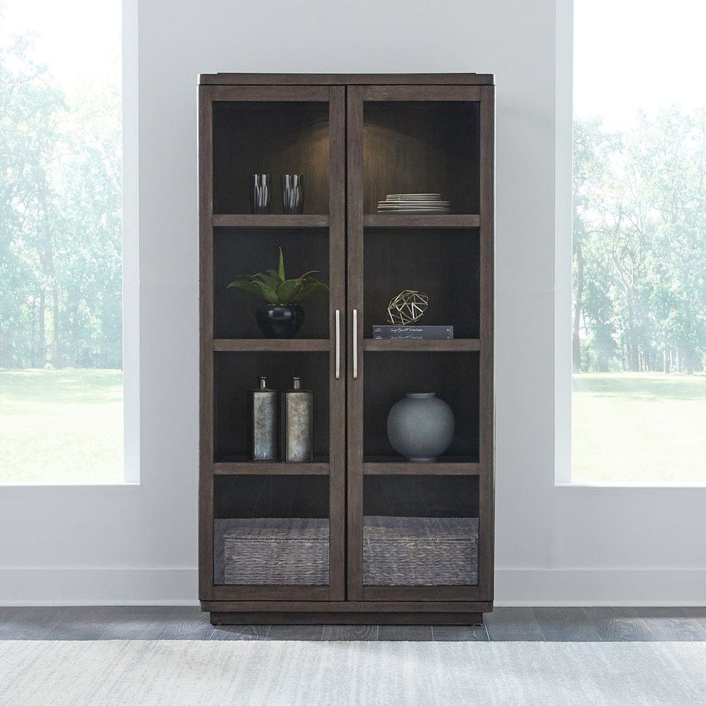 Cascade Falls Display Cabinet 732-CH4278 in Brown
