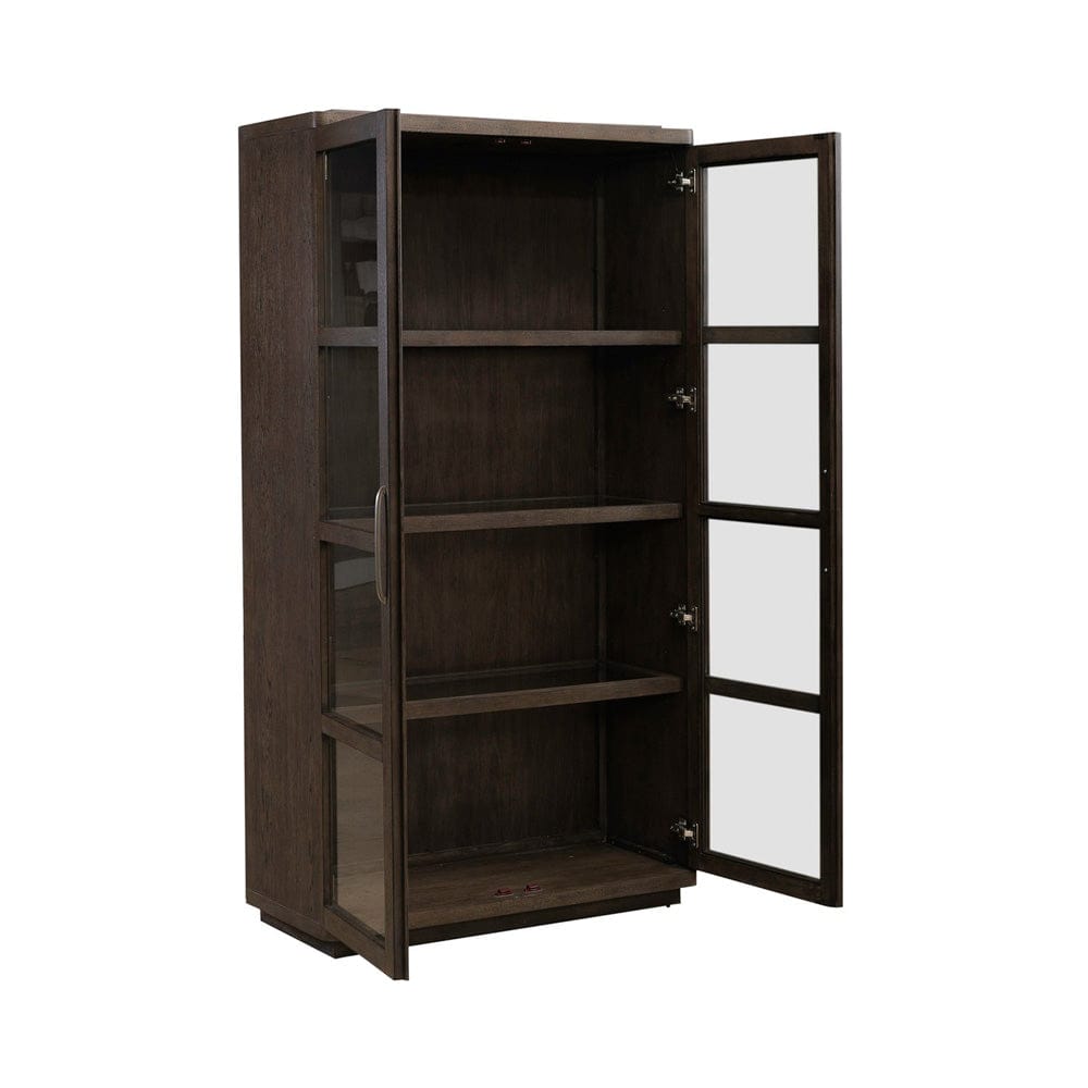 Cascade Falls Display Cabinet 732-CH4278 in Brown