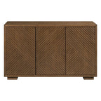 Easton 3 Door Accent Cabinet 214-AC56 in Urban Bronze