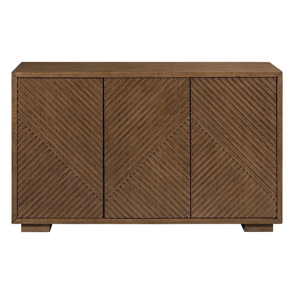 Easton 3 Door Accent Cabinet 214-AC56 in Urban Bronze