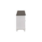417 80in Fireplace Console FIRE-BOX-417-80FTS in Brown