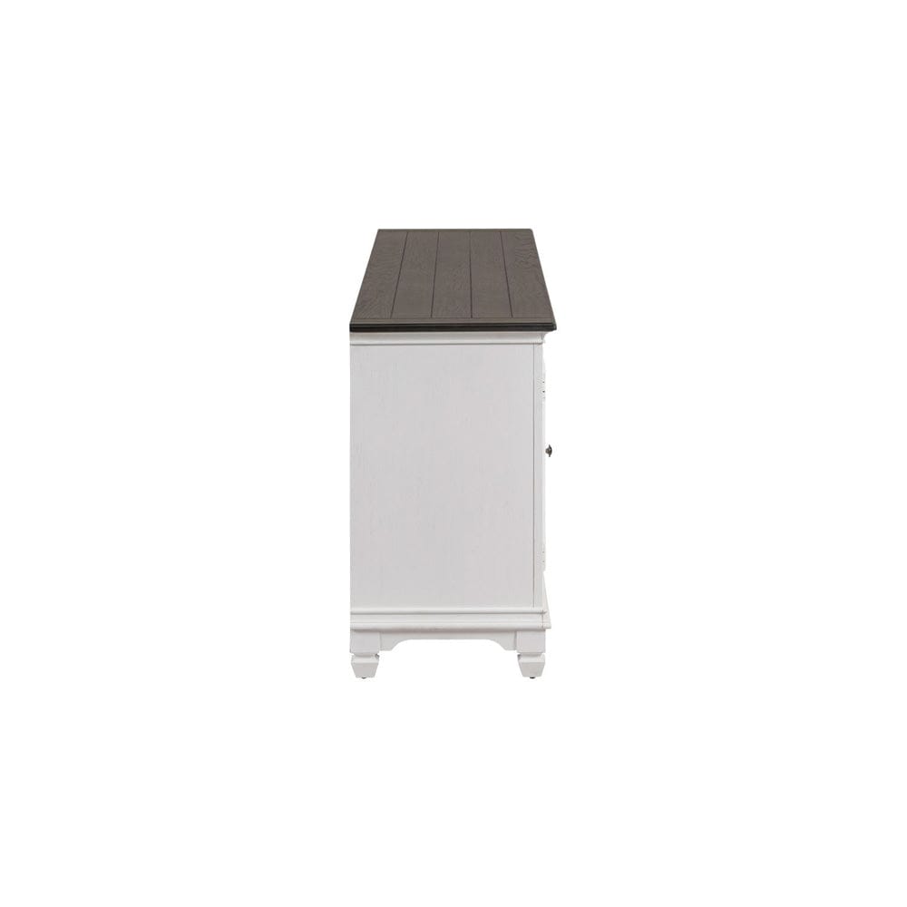 417 80in Fireplace Console FIRE-BOX-417-80FTS in Brown