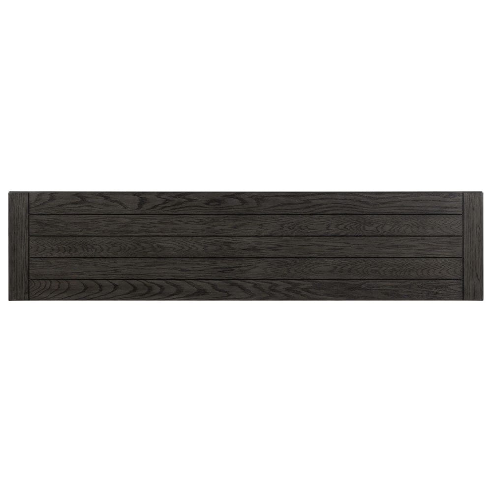 417 80in Fireplace Console FIRE-BOX-417-80FTS in Brown