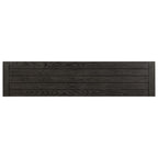 417 80in Fireplace Console FIRE-BOX-417-80FTS in Brown
