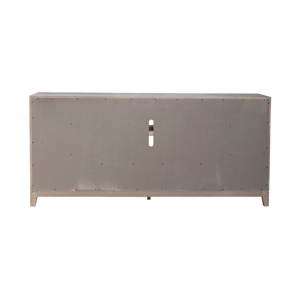 789 80in Fireplace Console FIRE-BOX-789-80FTS in Brown