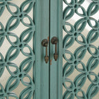 Kensington 2 Door Accent Cabinet 2011-AC3836 in Turquoise