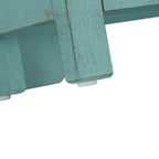 Kensington 4 Door Accent Cabinet 2011-AC7236 in Turquoise