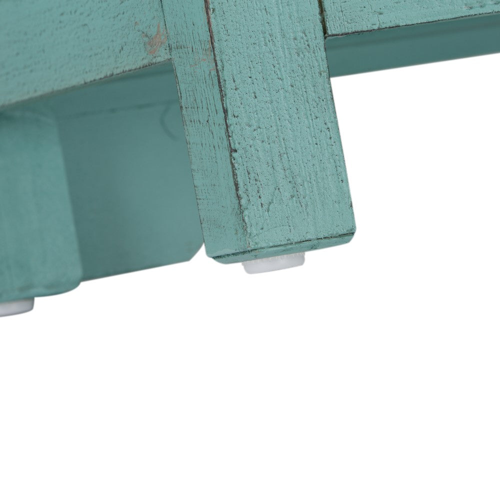Kensington 4 Door Accent Cabinet 2011-AC7236 in Turquoise