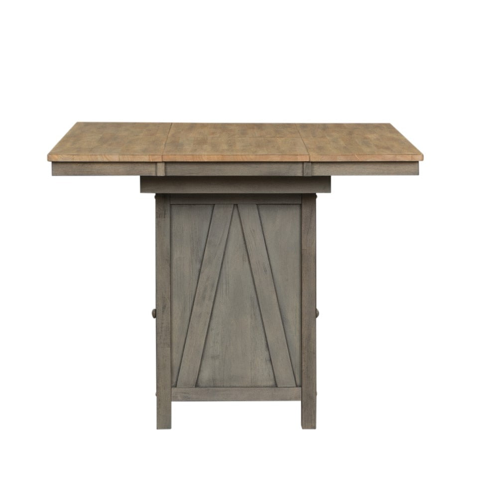 Lindsey Farm Kitchen Island 62-CD-GTS in Gray and Sandstone