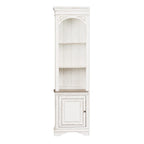 Magnolia Manor Left Pier Antique White & Weathered Bark 244-EL00