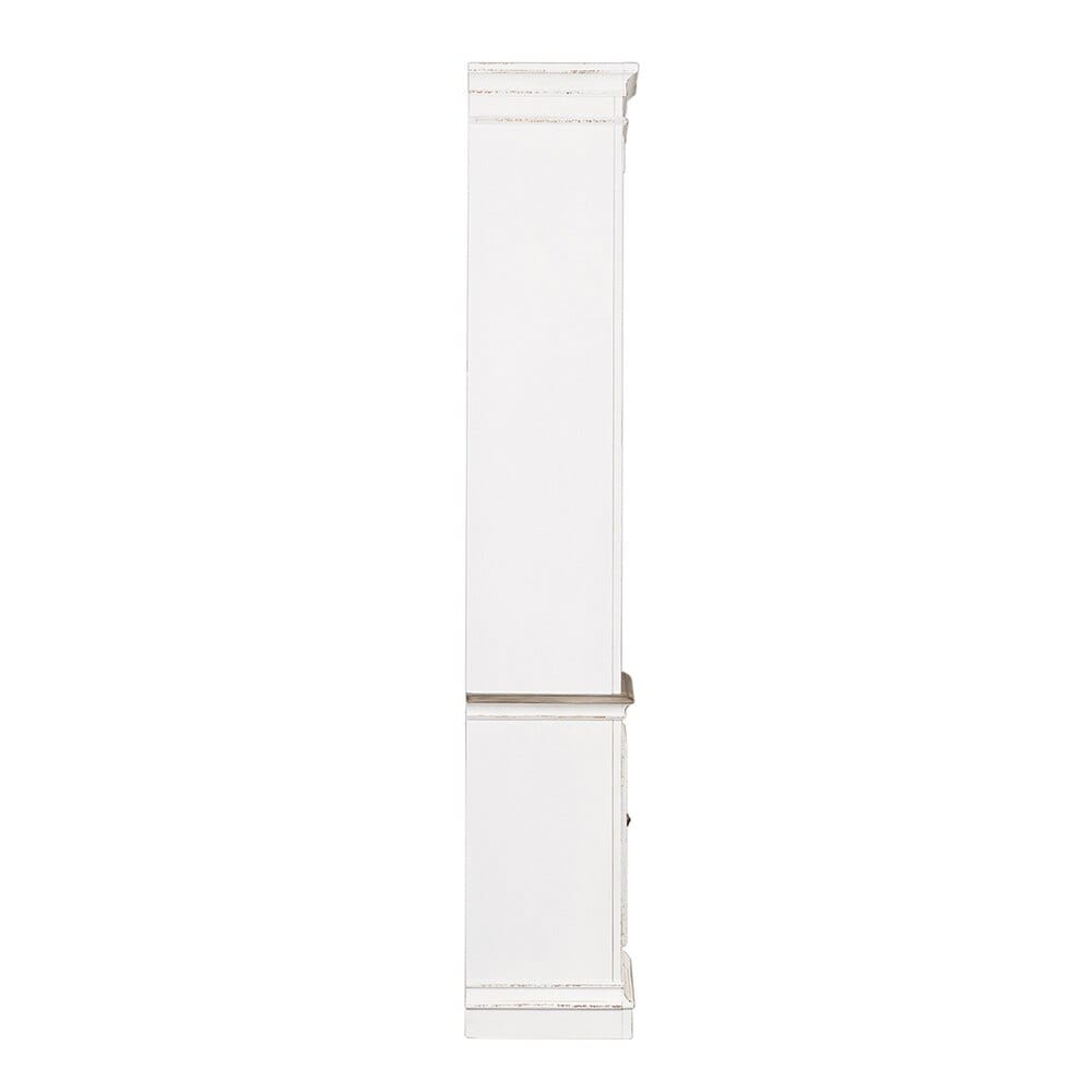 Magnolia Manor Left Pier Antique White & Weathered Bark 244-EL00