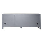 Marisol 65-Inch 3 Door Accent TV Stand 2077-AC6526 in Weathered Honey / Soft Wash Gray