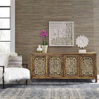 Marisol 74 Inch 4 Door Accent TV Stand 2077-AC7432