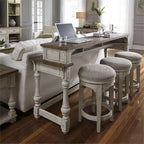 Morgan Creek 4 Pc Console Set Antique White 498-OT-4PCS