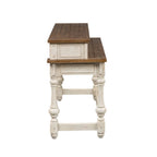 Morgan Creek 4 Pc Console Set Antique White 498-OT-4PCS