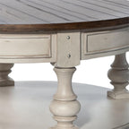 Liberty Furniture Morgan Creek Round Cocktail Table 498-OT1011