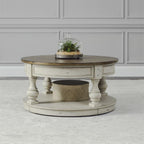 Liberty Furniture Morgan Creek Round Cocktail Table 498-OT1011