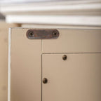 Westridge 3 Door Accent Cabinet 2012W-AC5636 in Wire Brushed Gray and White