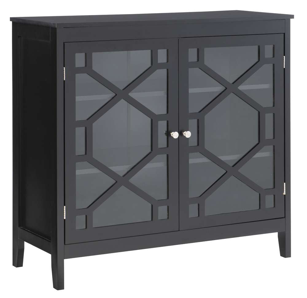 Fetti Large Cabinet FT115BLK01U in Black