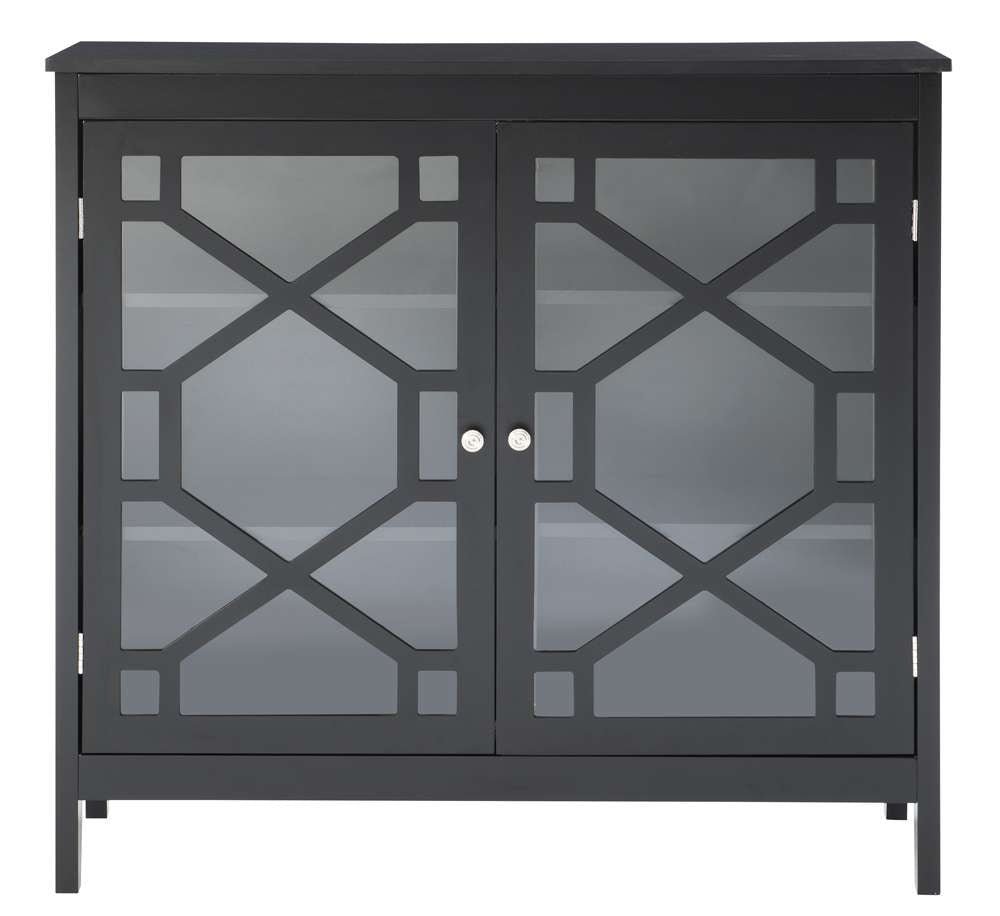 Fetti Large Cabinet FT115BLK01U in Black