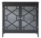 Fetti Large Cabinet FT115BLK01U in Black