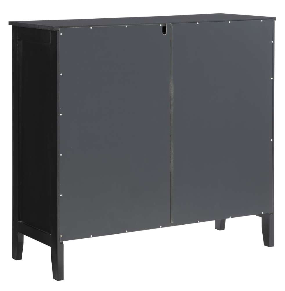 Fetti Large Cabinet FT115BLK01U in Black