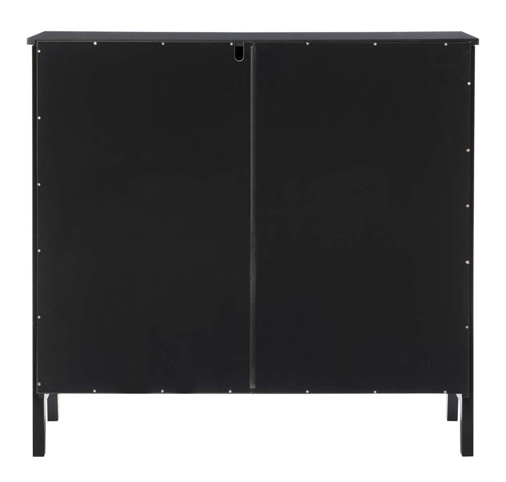 Fetti Large Cabinet FT115BLK01U in Black