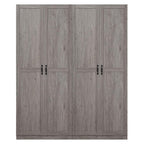 Cornelia 2 Piece Storage Closet 2.0 2-3BC-GY in Grey