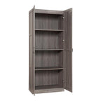 Cornelia 2 Piece Storage Closet 2.0 2-3BC-GY in Grey