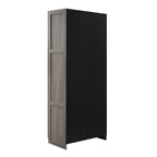 Cornelia 2 Piece Storage Closet 2.0 2-3BC-GY in Grey
