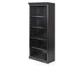 Abby Modern Wood Open Bookcase in Black IMAY3278B