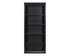 Abby Modern Wood Open Bookcase in Black IMAY3278B