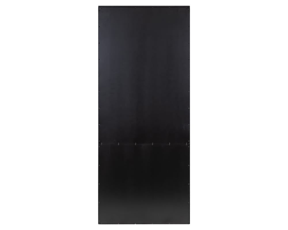 Abby Modern Wood Open Bookcase in Black IMAY3278B