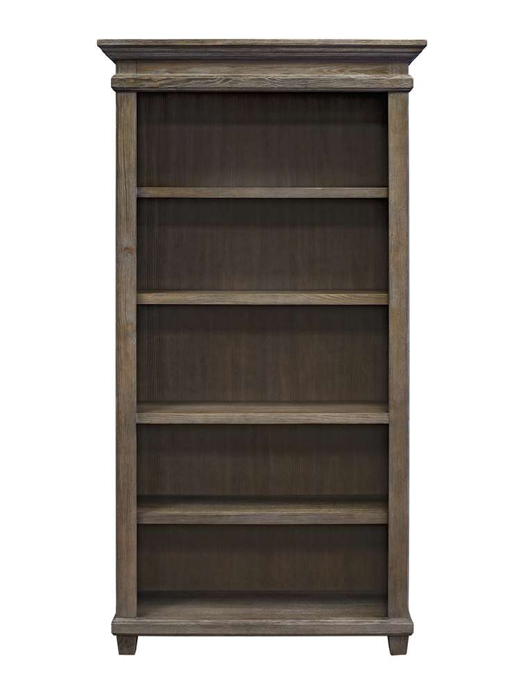 Carson Wood Open Bookcase in Gray IMCA4076