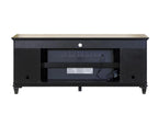 Hartford 76in Traditional Fireplace Console IMHF370FP in Black