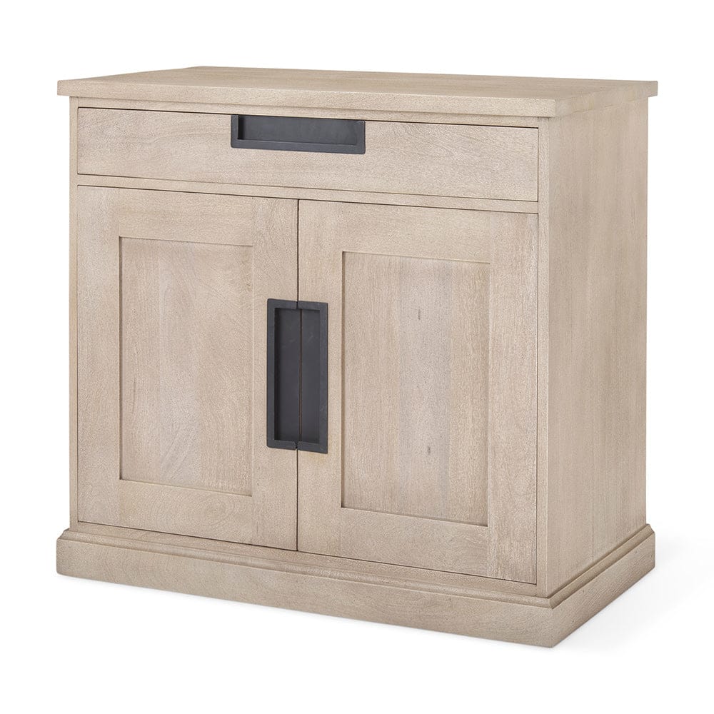 Braxton 2 Door Accent Cabinet 69931 in Beige Wood