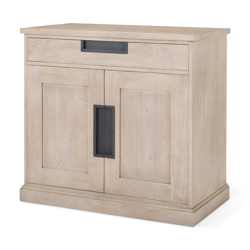 Braxton 2 Door Accent Cabinet 69931 in Beige Wood
