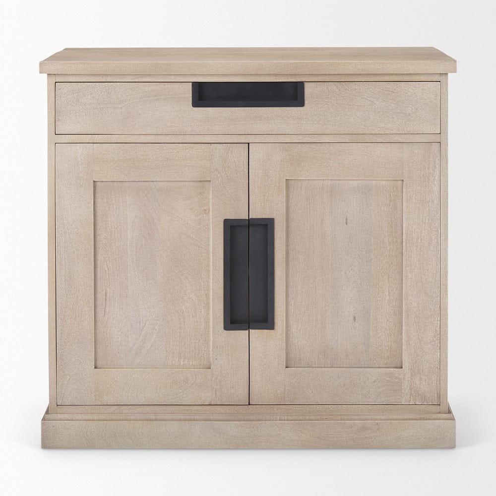 Braxton 2 Door Accent Cabinet 69931 in Beige Wood