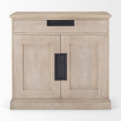 Braxton 2 Door Accent Cabinet 69931 in Beige Wood