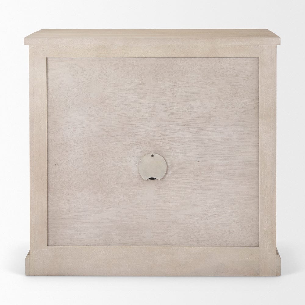 Braxton 2 Door Accent Cabinet 69931 in Beige Wood