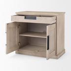 Braxton 2 Door Accent Cabinet 69931 in Beige Wood