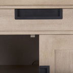 Braxton 2 Door Accent Cabinet 69931 in Beige Wood