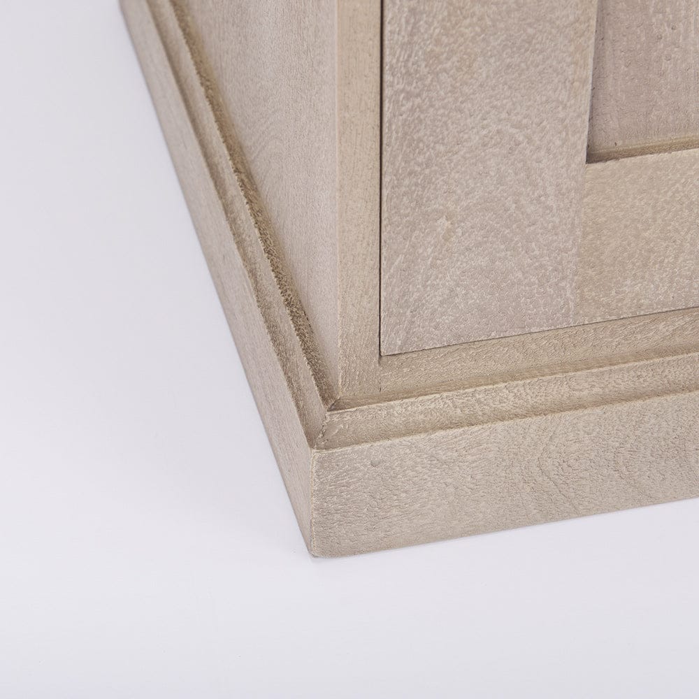 Braxton 2 Door Accent Cabinet 69931 in Beige Wood